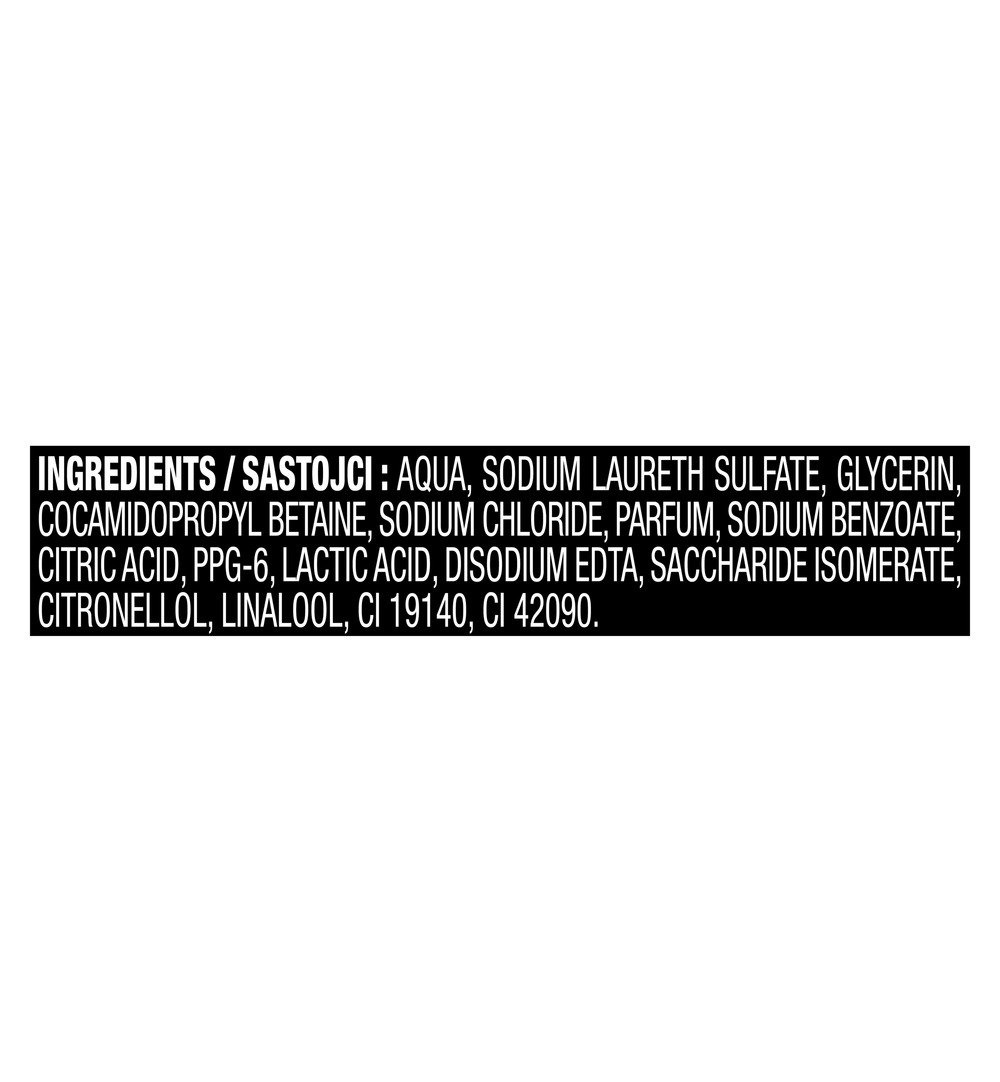 Axe Showergel fresh bergamot (250 ml)
