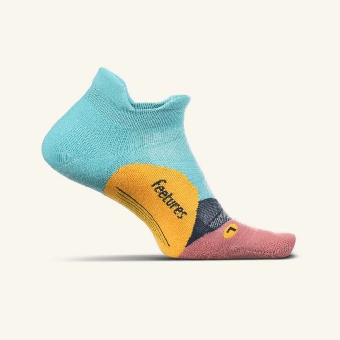Feetures Unisex Strømper Elite No Show Socks Blå