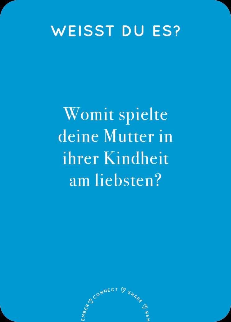 Erzähl mal! Das Familienquiz