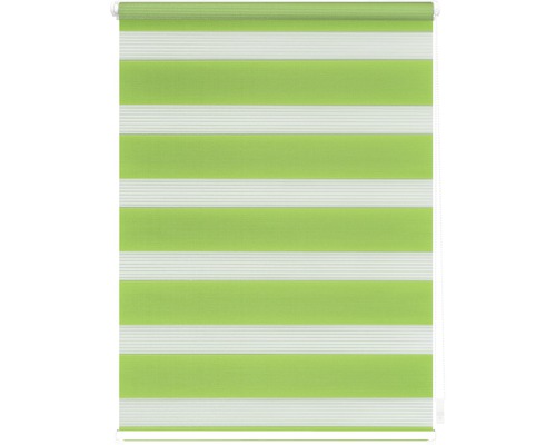 Lichtblick dubbel rolgordijn, zonder boren, groen, 45x150 cm, inclusief klembeugels