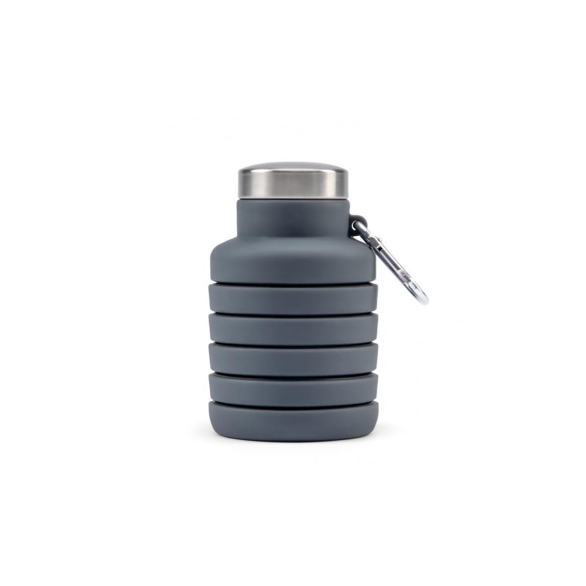 Orrefors Hunting Vattenflaska Silikon, Mörkgrå, 500 ml