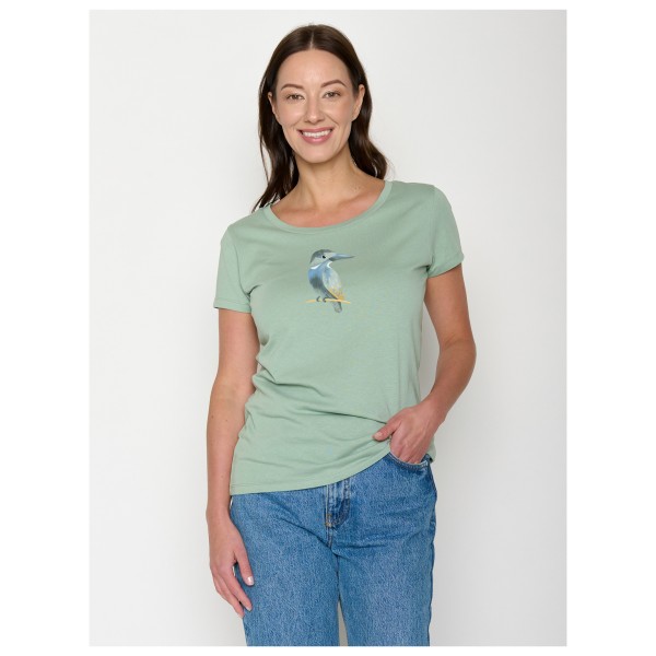 GreenBomb - Women's Bird Look Loves T-Shirt - T-shirt