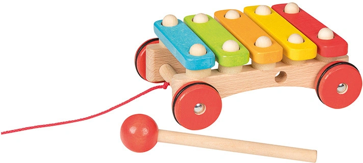 Nachzieh-Xylophon aus Holz