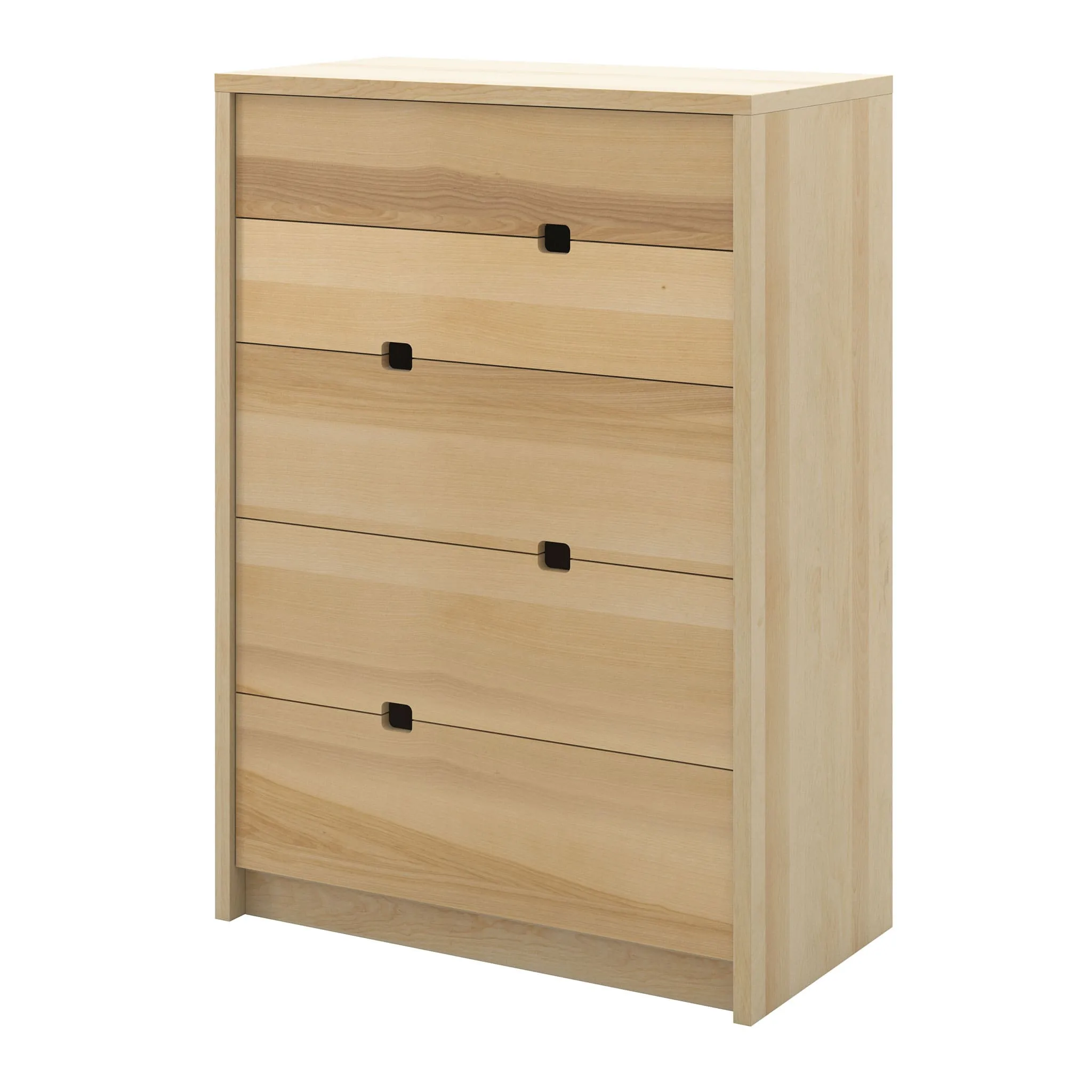 Verbois Bureau 5 Tiroirs Sydney - Naturel