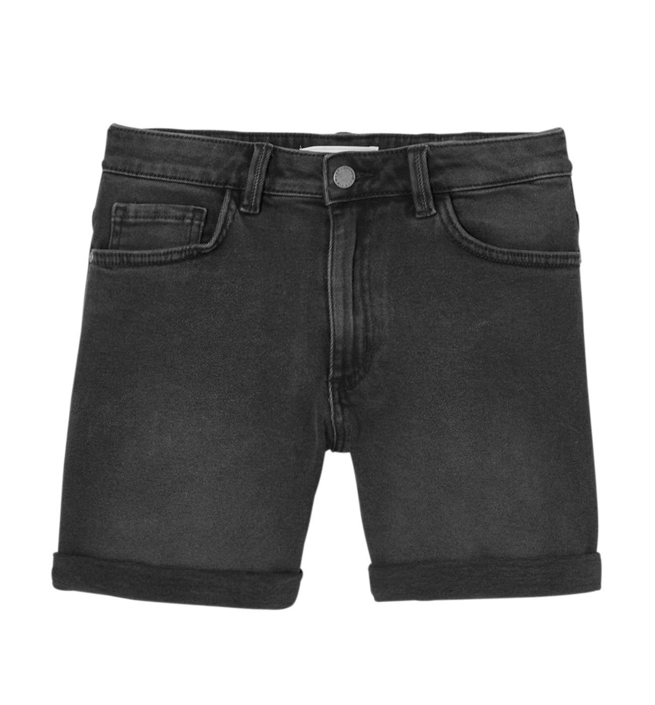 Short en jean Femme - Jean noir