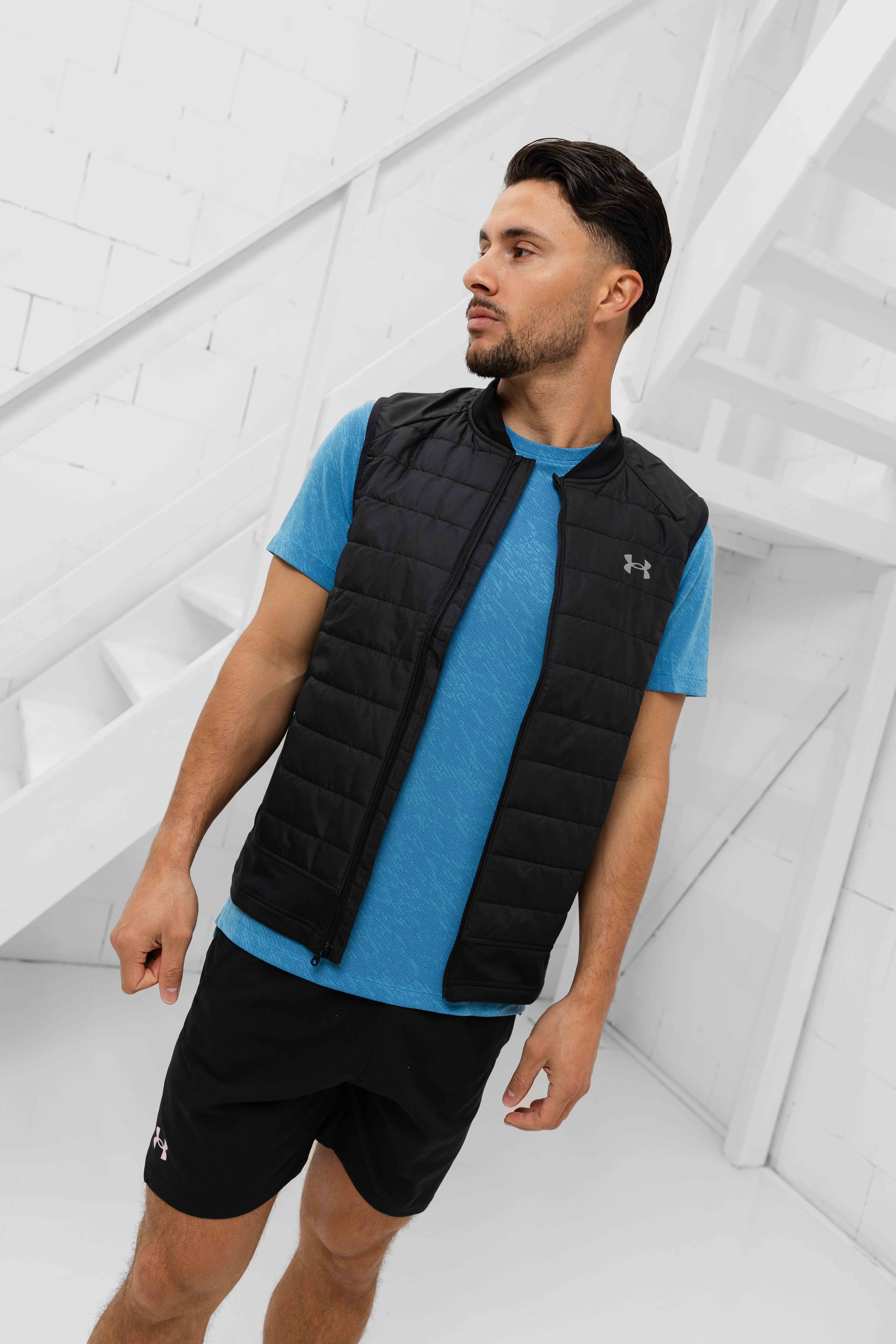 Under Armour Launch Insulated Bodywarmer Heren Zwart
