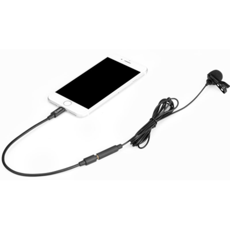 Boya BY-M2 lavalier microfoon voor iOS