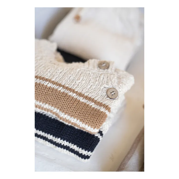 1+ in the family Pull en Tricot Pau | Marron