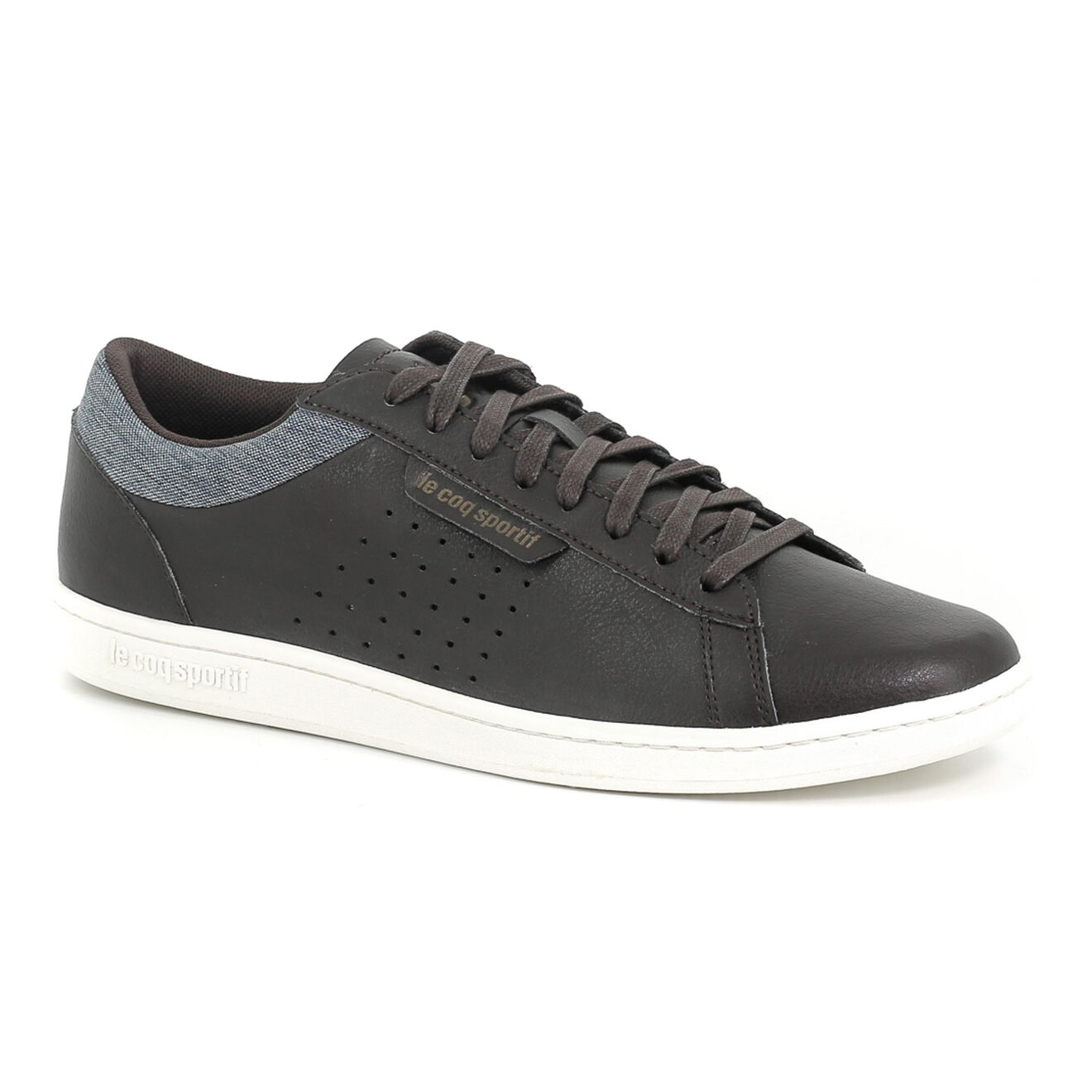 Le Coq Sportif Baskets Courtset marron
