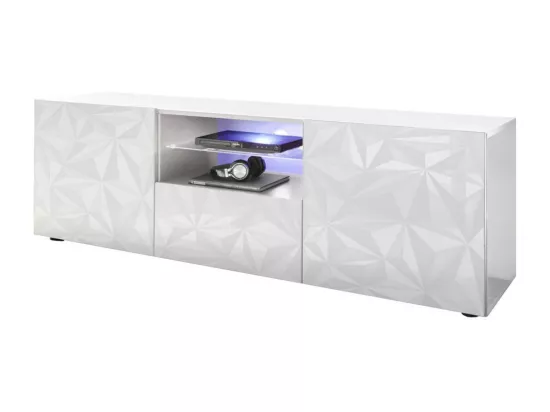 Meuble TV MOSCA blanc