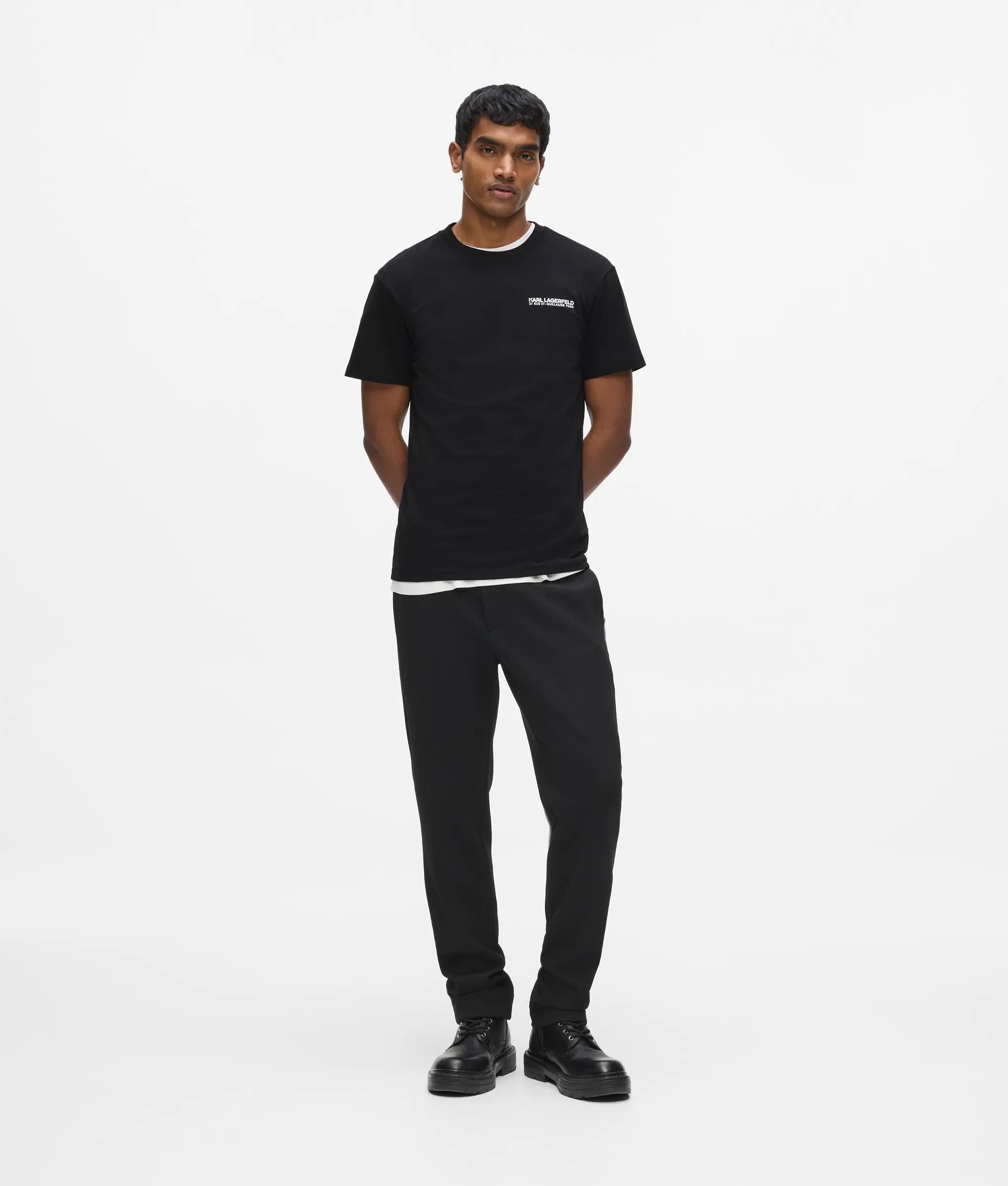 Rue St-Guillaume T-shirt met slank pasvorm