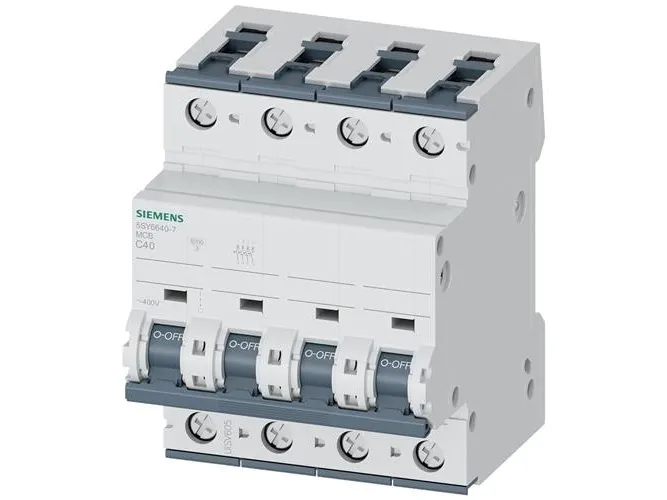 Siemens 5SY66407 5SY6640-7 Ledningssikkerhedsafbryder 40 A 230 V, 400 V
