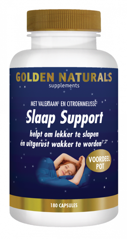 Golden Naturals Slaap Support 180 veganistische capsules