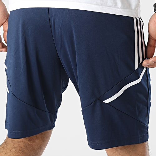 Short Jogging A Bandes HC3292 Juventus Bleu Marine