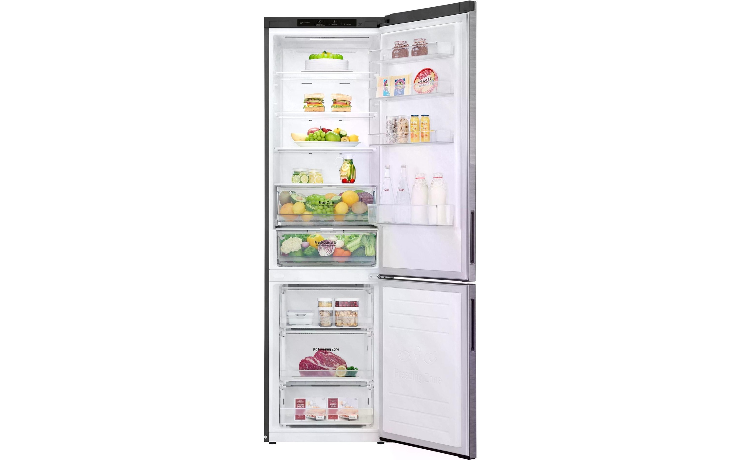 LG Kühl-/Gefrierkombination »GBP62PZNAC« 203 cm hoch 59,5 cm breit