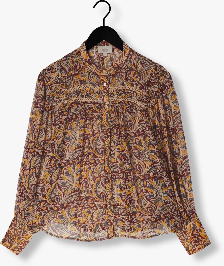 AAIKO bruine aaiko blouse daimy oriental vis 520