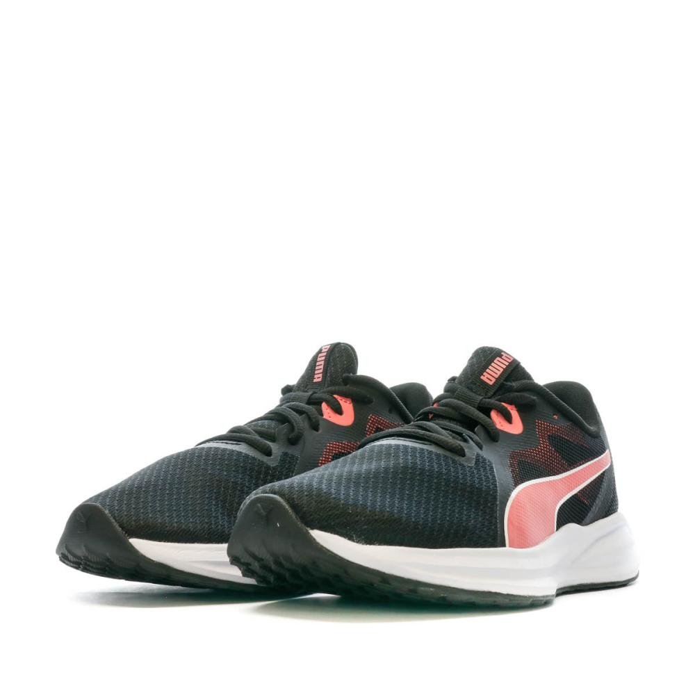 Puma Baskets Noires/Roses Fille Puma Twitch Runner