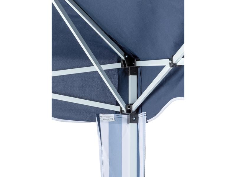 COCON Pavillon F00963, 3 x 3 m, faltbar, Blau Schutz vor Sonneneinstrahlung und leichtem Nieselregen