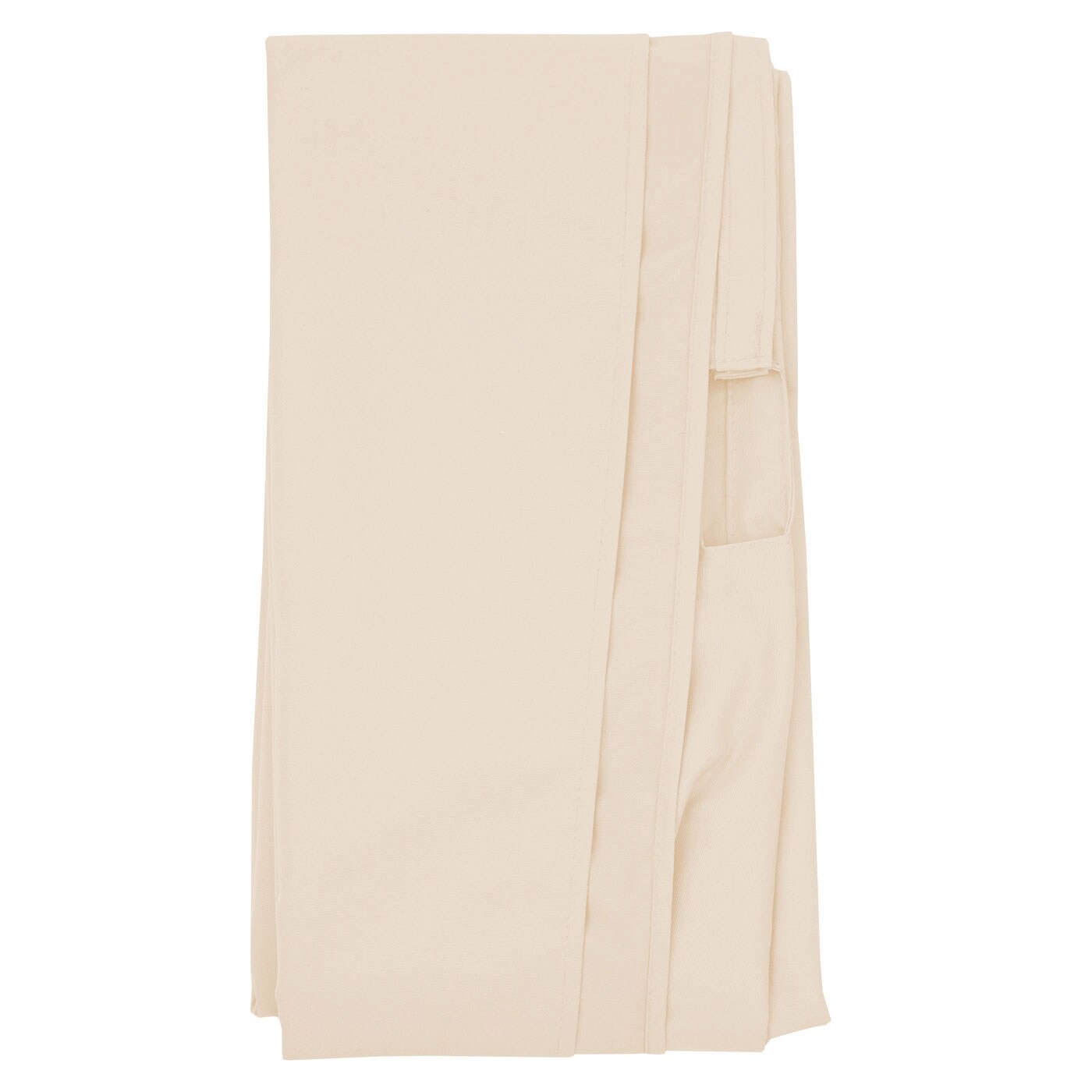 Ersatz-Bezug für Luxus-Ampelschirm MCW-A96, Sonnenschirmbezug Ersatzbezug, 3x3m (Ø4,24m) Polyester 2,7kg ~ creme