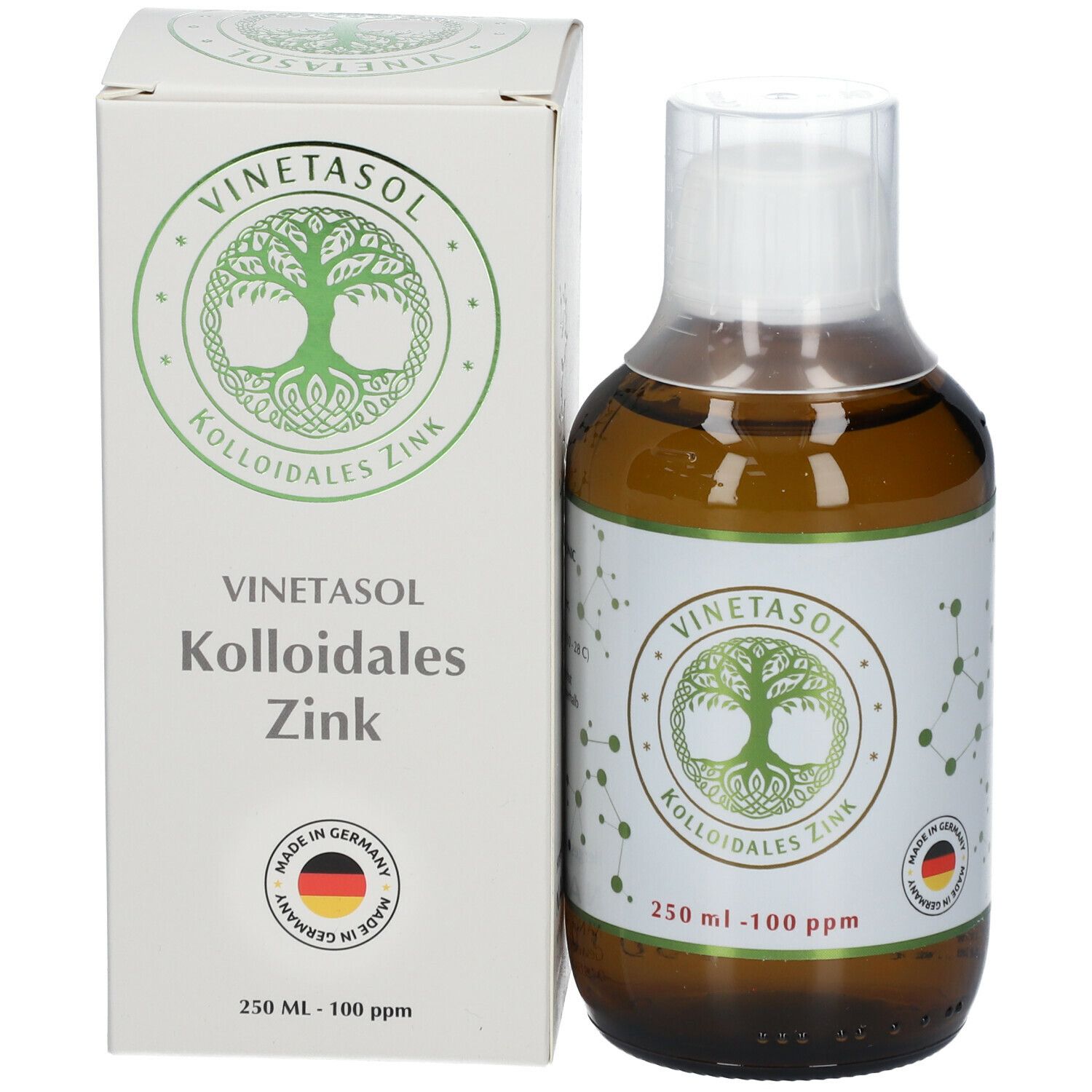 Vinetasol kolloidales Zink 100 ppm