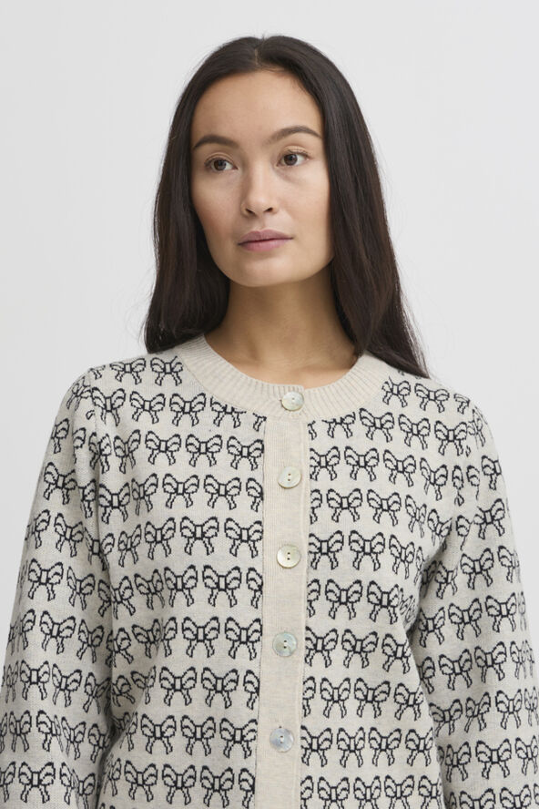 ICHI IHBRIELLE CA3 Oatmeal w. black