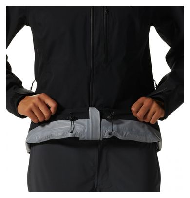 Veste Imperméable Mountain Hardwear New Stretch Ozonic Noir Femme