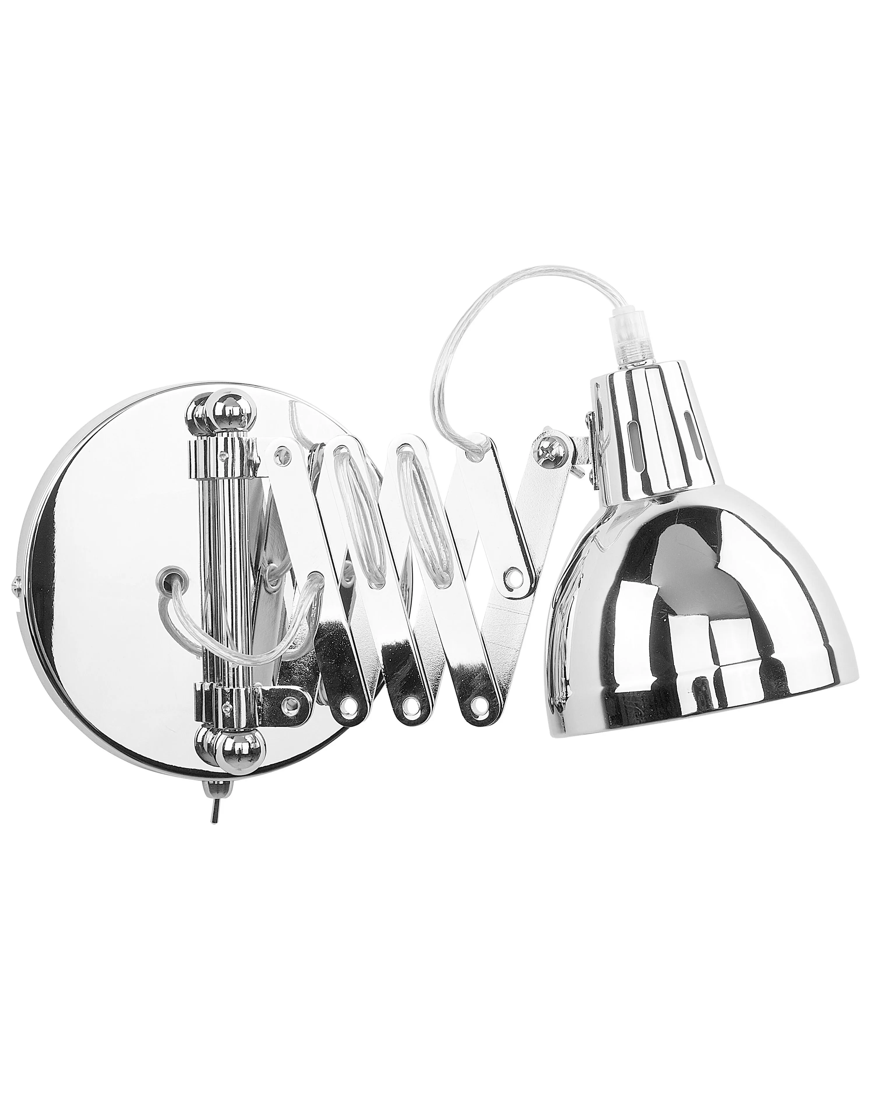 Wandlamp HARRINGTON verstelbaar Metaal Zilver