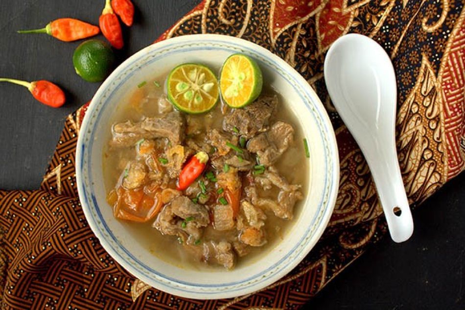 Soto Daging: Indische rundvleessoep