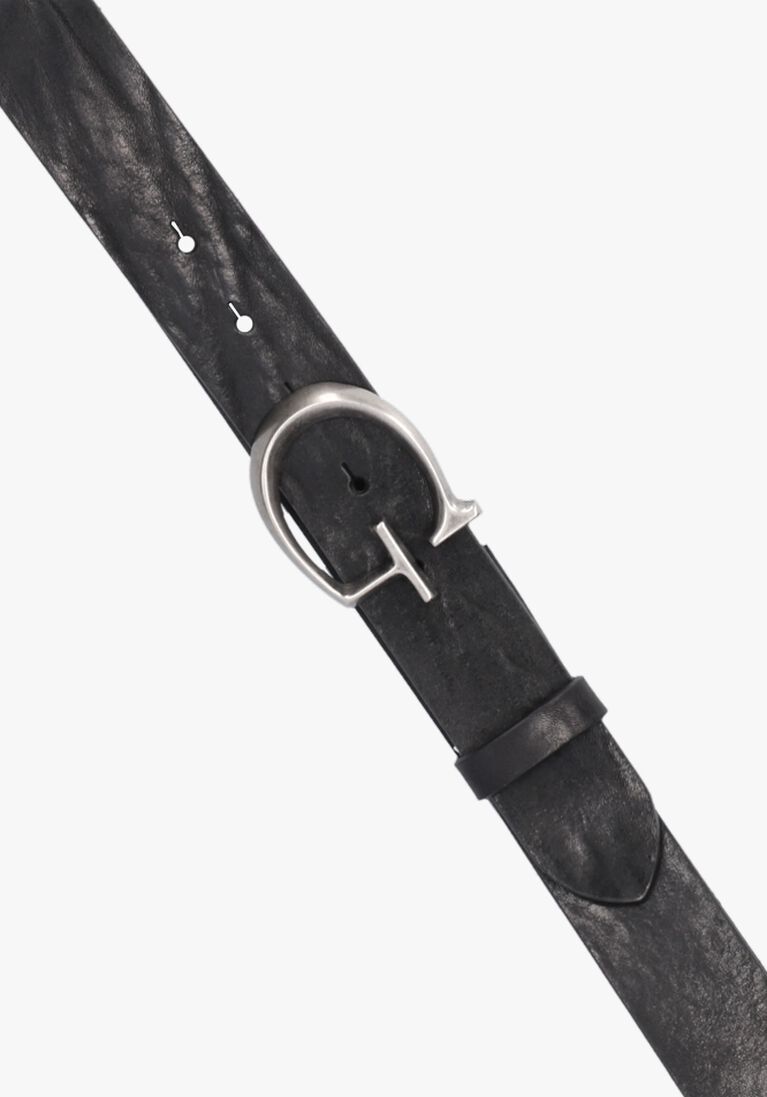 GUESS zwarte guess riem not revers & adjustable belt