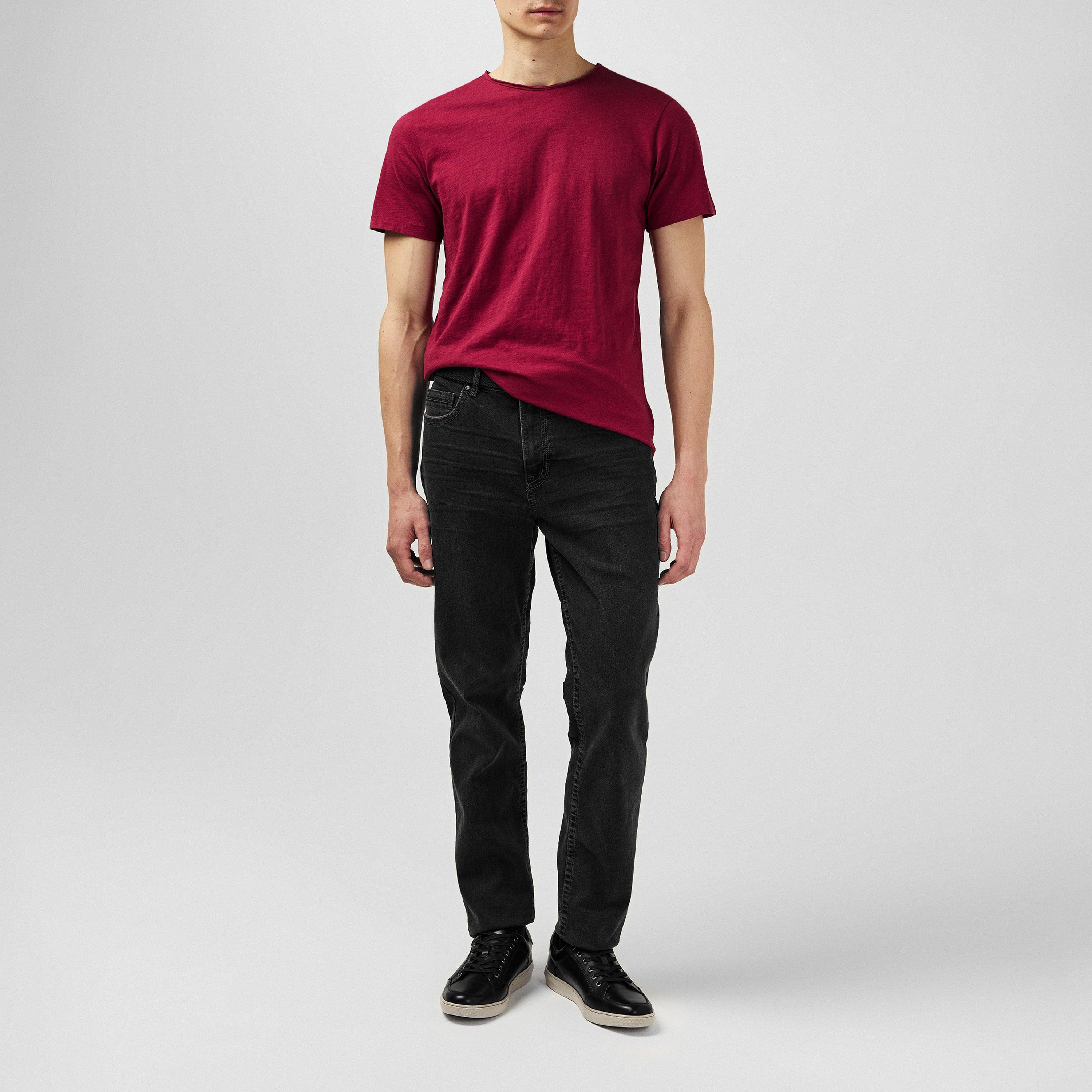 Fabric Short Sleeve T Shirt Mens