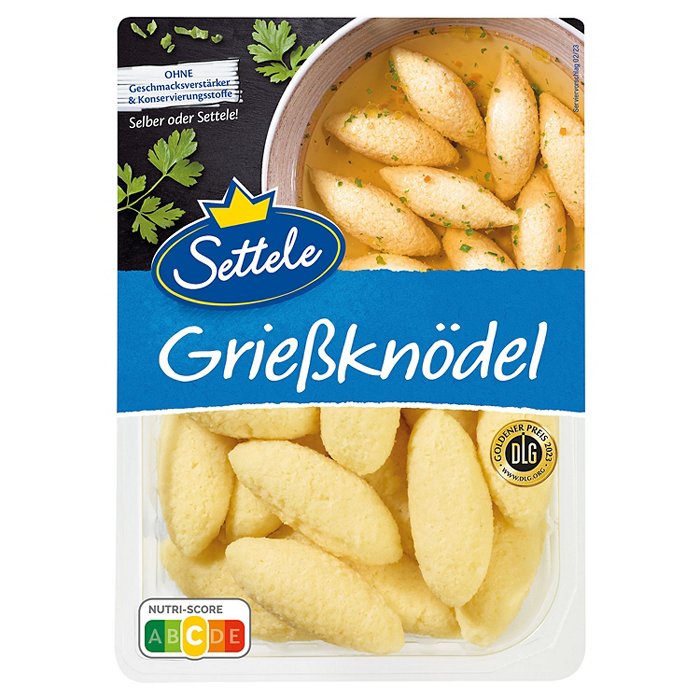SETTELE Suppeneinlagen 250 g, Grießknödel