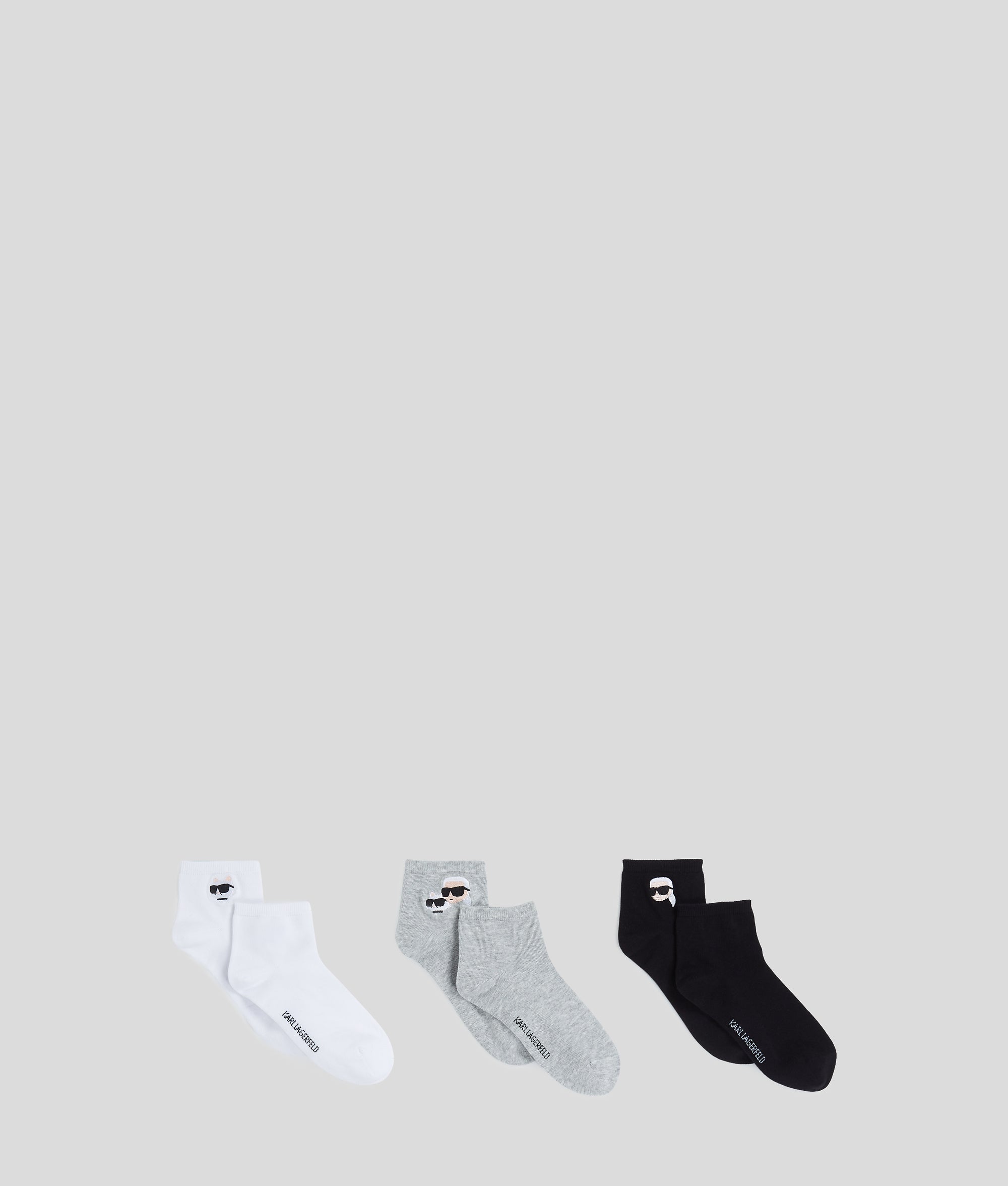Ikon korte sokken - 3-pack
