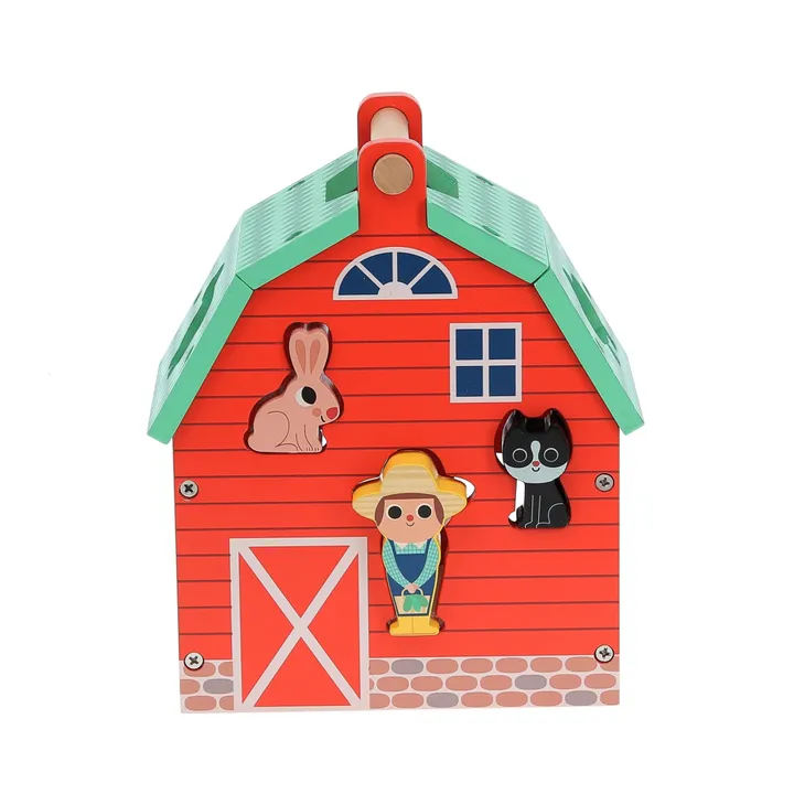 Vilac Boite à  formes Ferme - Ingela P.Arrhenius