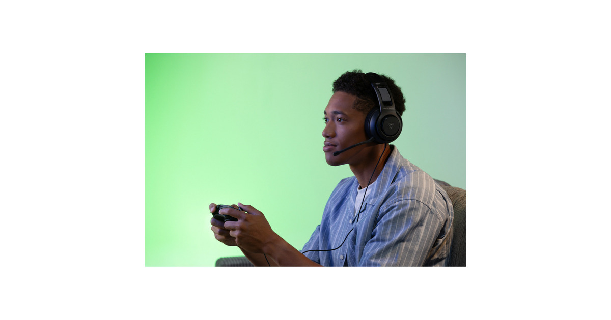 Turtle BeachAtlas 200 bekabelde gamingheadset over-ear gaming headset  (Zwart, Pc, PlayStation 4, PlayStation 5, Xbox, Smartphone)