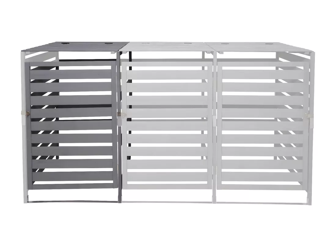 Extension pour cache-poubelle MCW-H62, gris clair