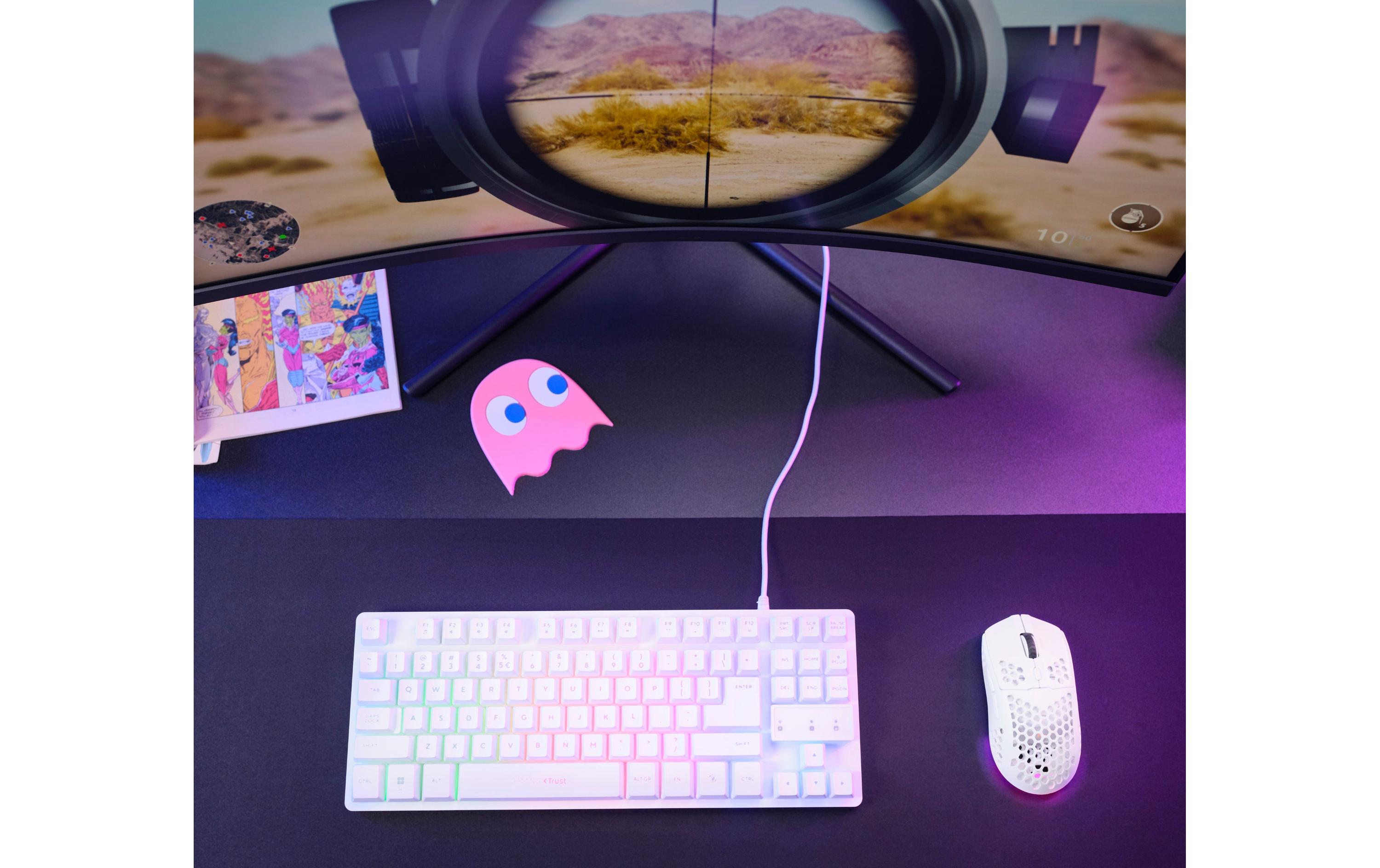 Gaming-Maus GXT929 Helox WeissPräzise Gaming Maus mit LED-Beleuchtung