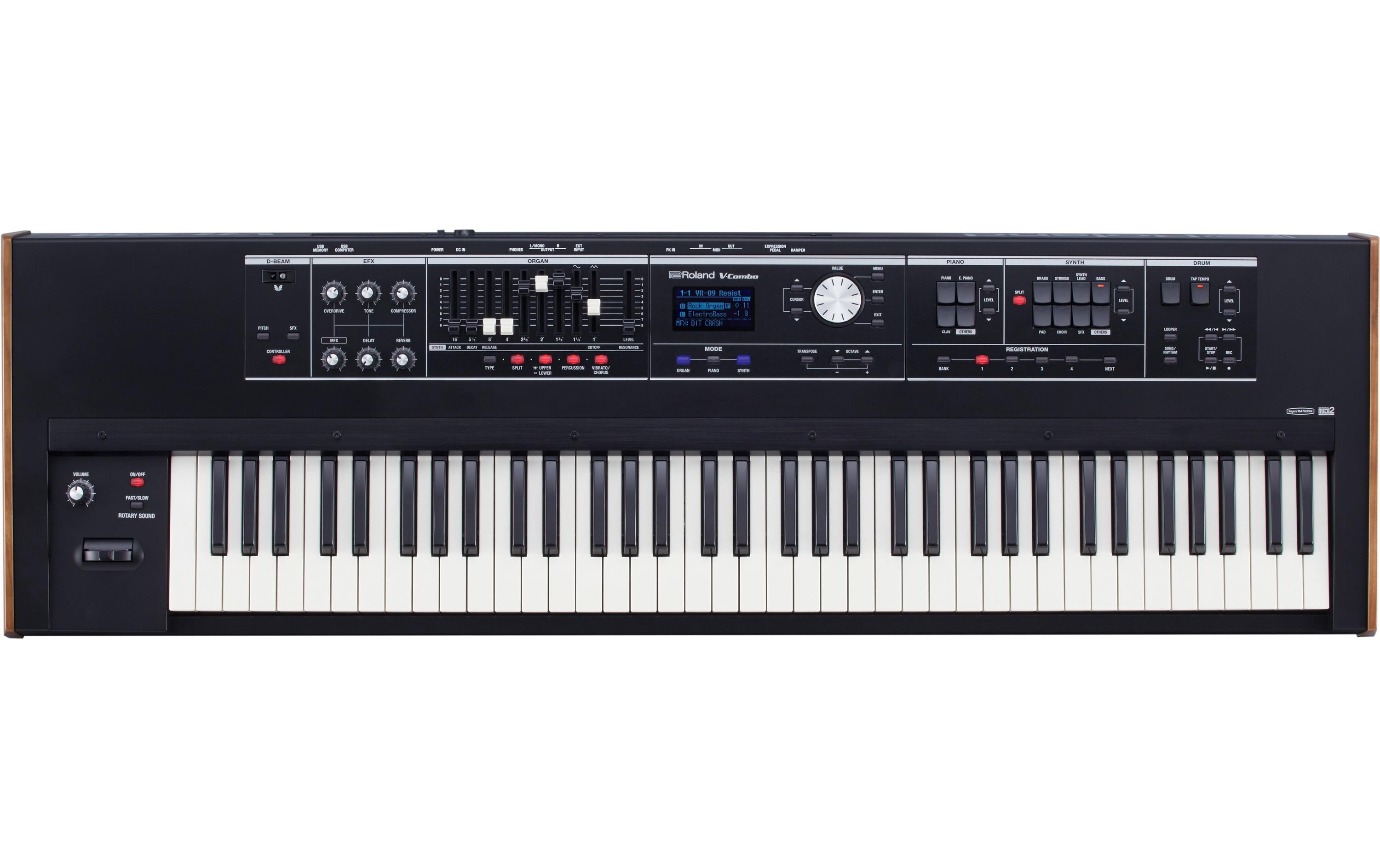 Synthesizer VR-730<br>Live Performance Keyboard