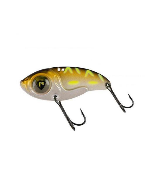 Fox Rage Big Eye Blade - Spinner & Lepel - 17 g Uv Black & Gold