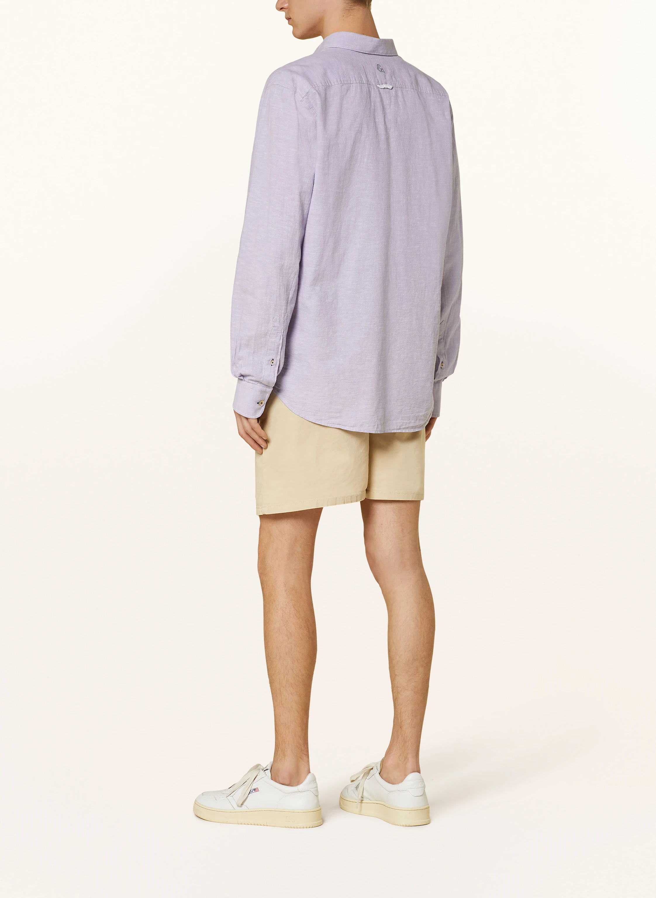 COLOURS & SONS Hemd Slim Fit mit Leinen