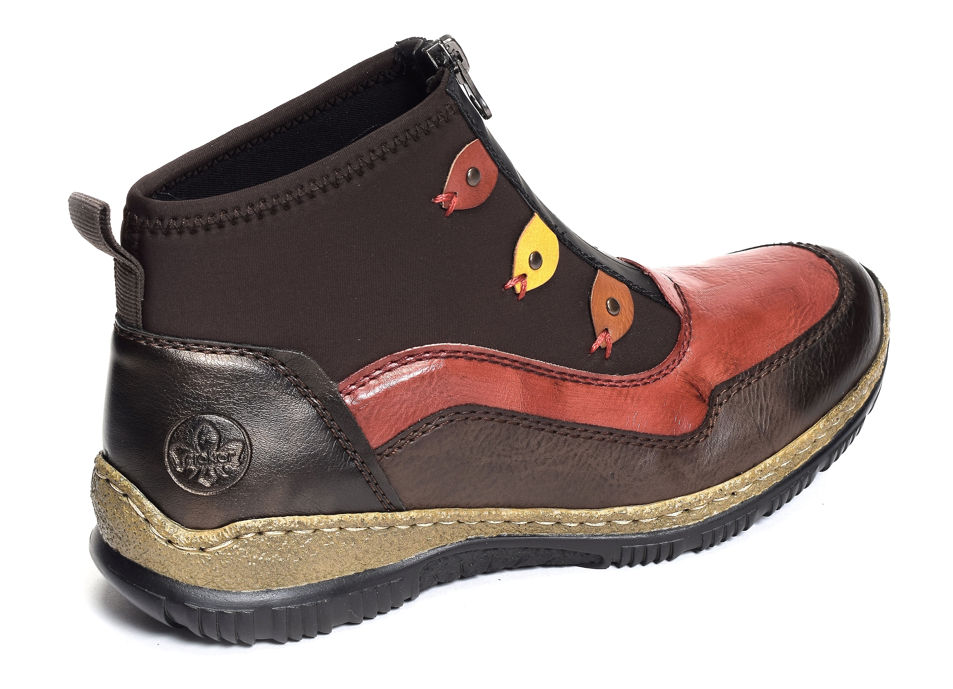 N3277 marron rouge