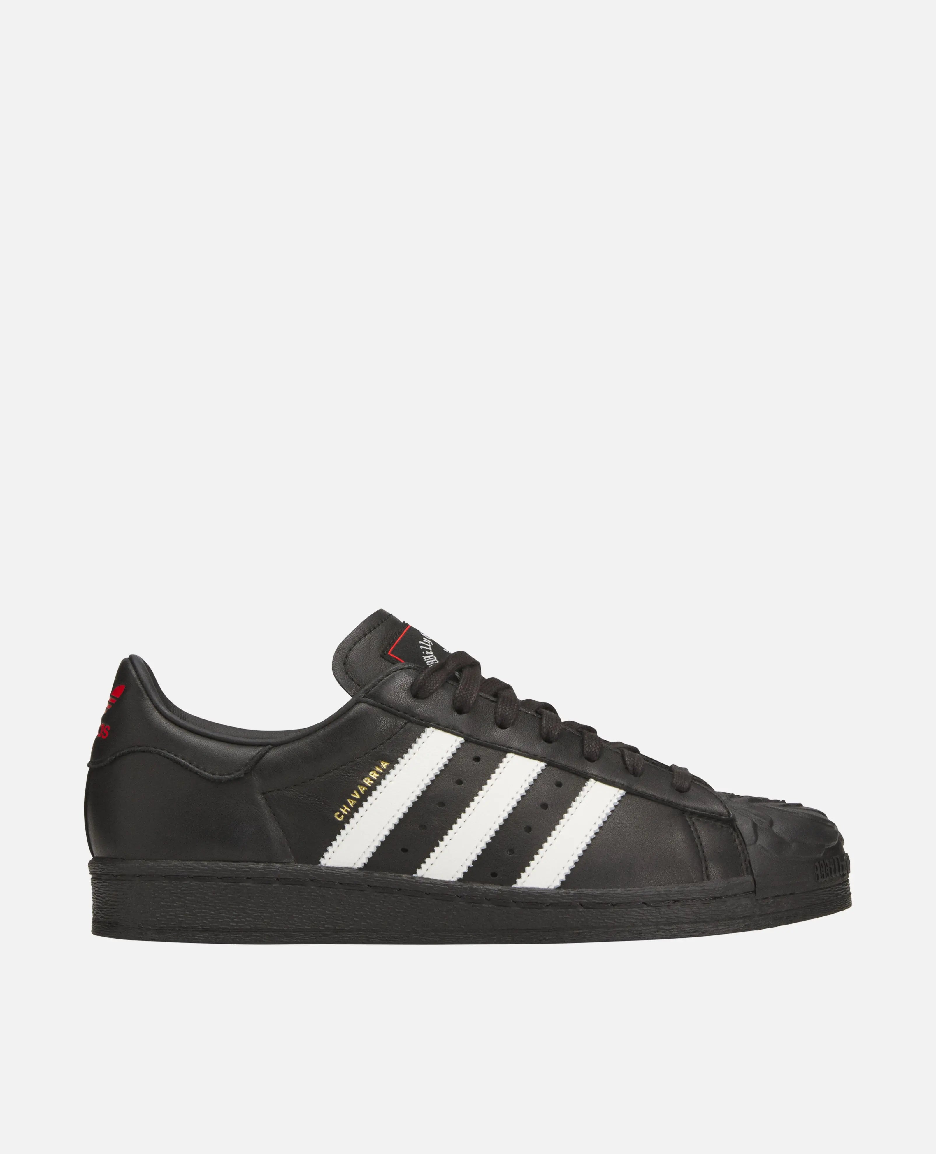 Adidas x Willy Chavarria Superstar (CBlack/OWhite/Red)
