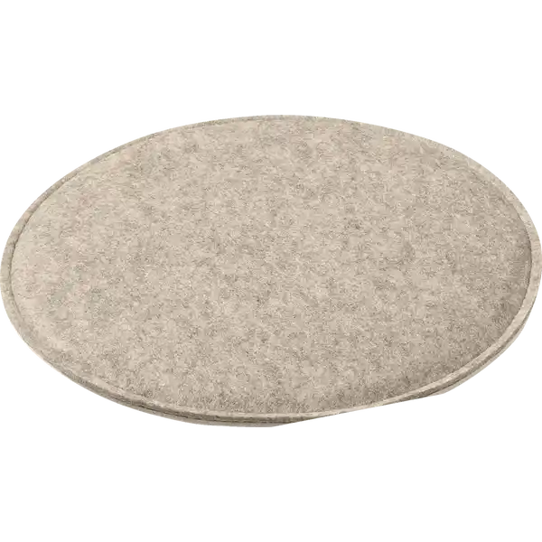 Sitzkissen in Filzoptik 2er-Set beige