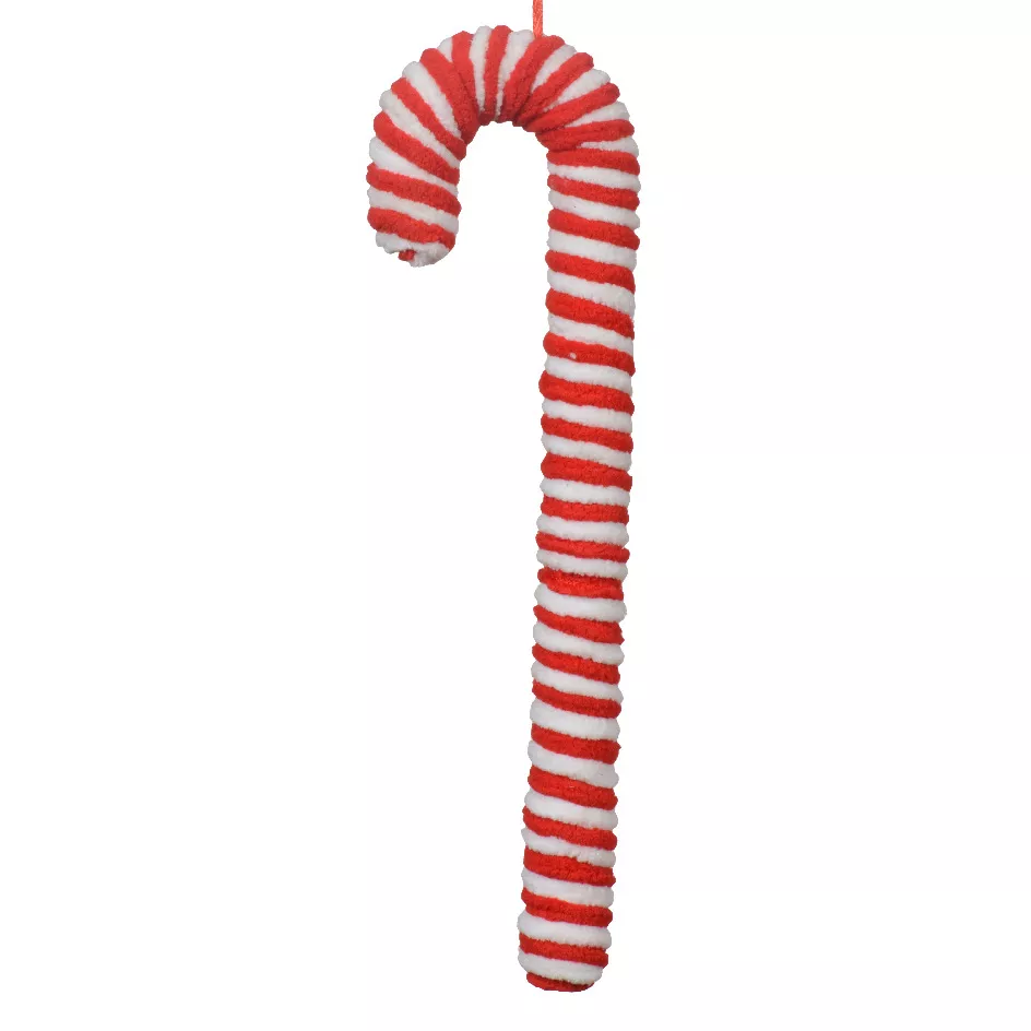 Sucre d'orge à suspendre (H22 cm) Family Rouge et blanc