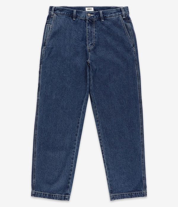 Obey Hardwork Carpenter Denim Jeans (stonewash indigo)