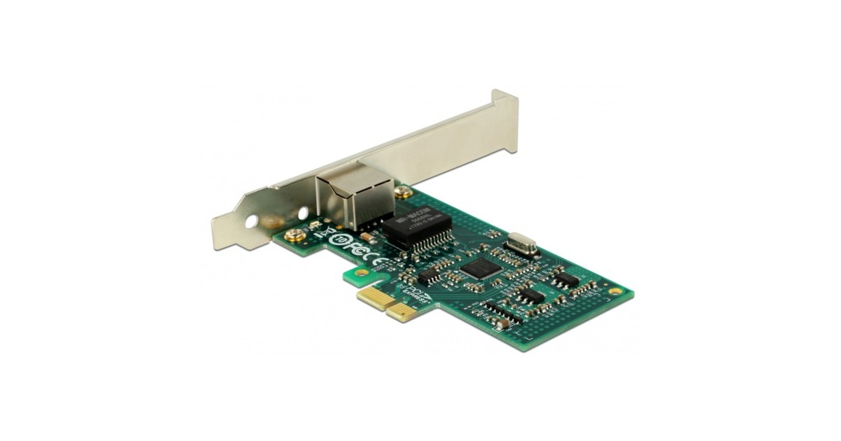 DeLOCKPCI Express Card > 1 x Gigabit LAN netwerkadapter