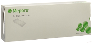 MEPORE Wundverband steril 30cmx9cm Wundkissen 25cmx5cm, 30 Stück