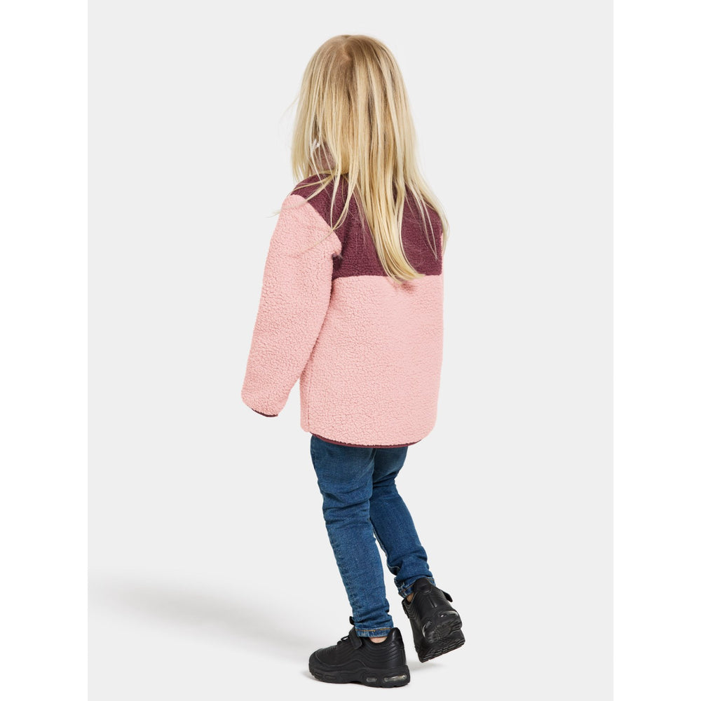 Køb Didriksons Dusty Pink Gosig Kids Halfzip Fleece Jakke | Luksusbaby