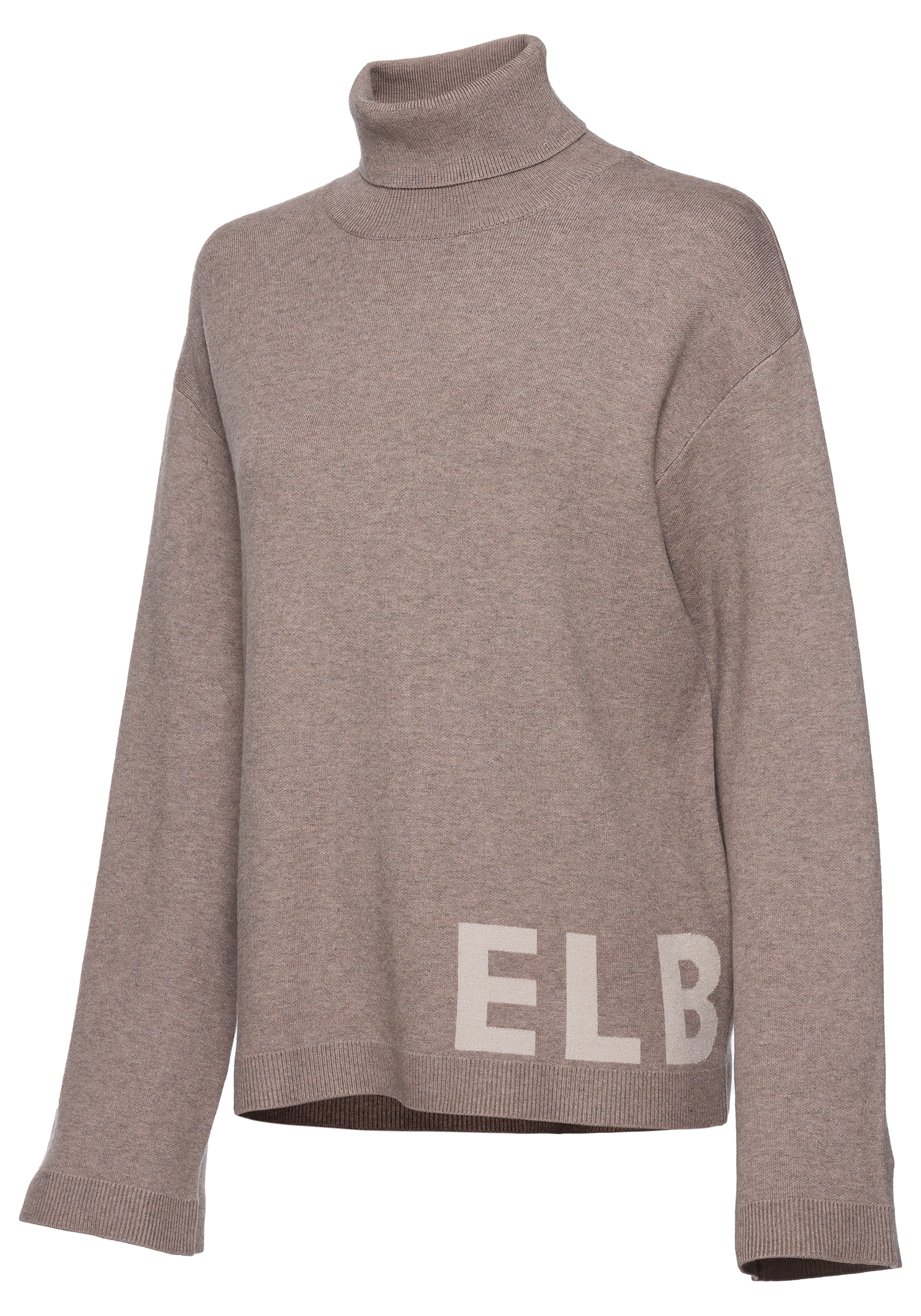 Elbsand Sweater , Rollkragenpullover aus hochwertigem Strick, Loungewear