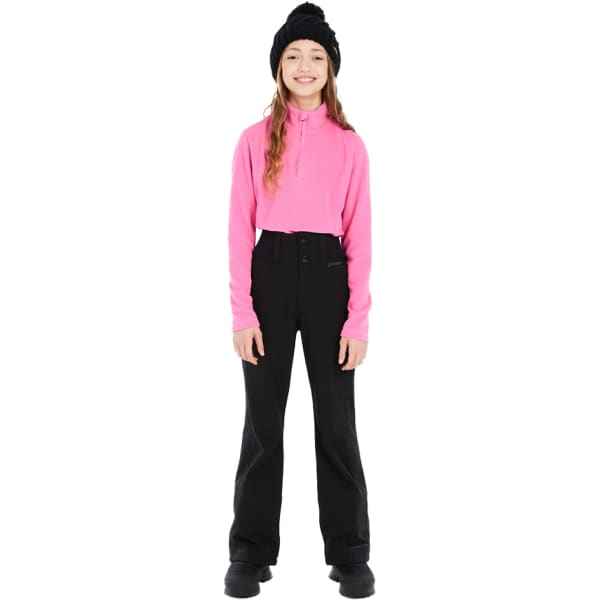 Sweat polaire PROTEST MUTEY JR 1/4 ZIP TOP FOXY PINK