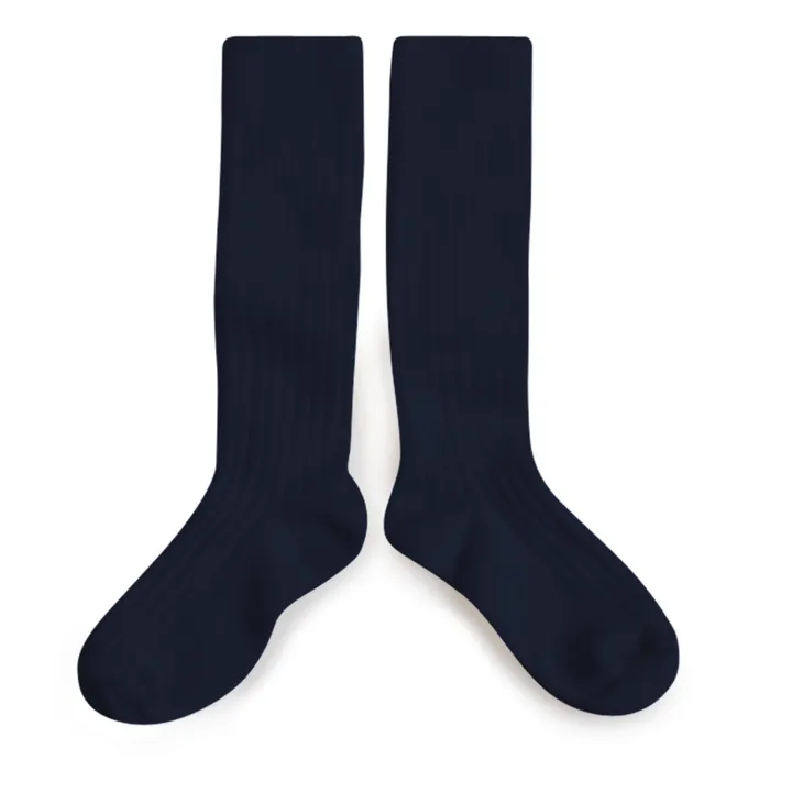 Collégien Chaussettes La Haute | Bleu marine
